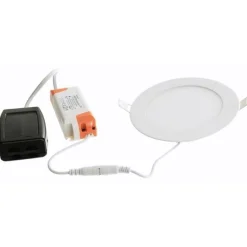 LED-alasvalo FTLIGHT Slim Style High Power 9W 4000K IP20/IP44 himmennettävä