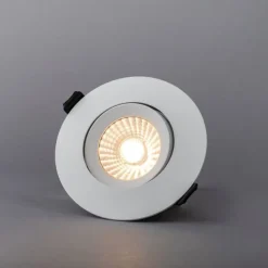 LED-alasvalo Hide-a-lite Comfort G3 Tilt DALI 2700K valkoinen