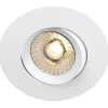 LED-alasvalo Hide-a-lite Comfort G3 Tilt 60° 3000K valkoinen