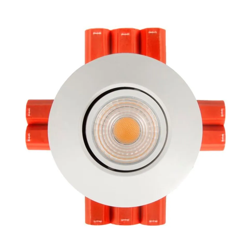 LED-alasvalo Hide-a-lite Comfort Smart ISO Tilt valkoinen 2700K