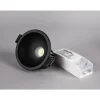 LED-alasvalo Hide-a-lite Globe G2 Recessed 3000K musta