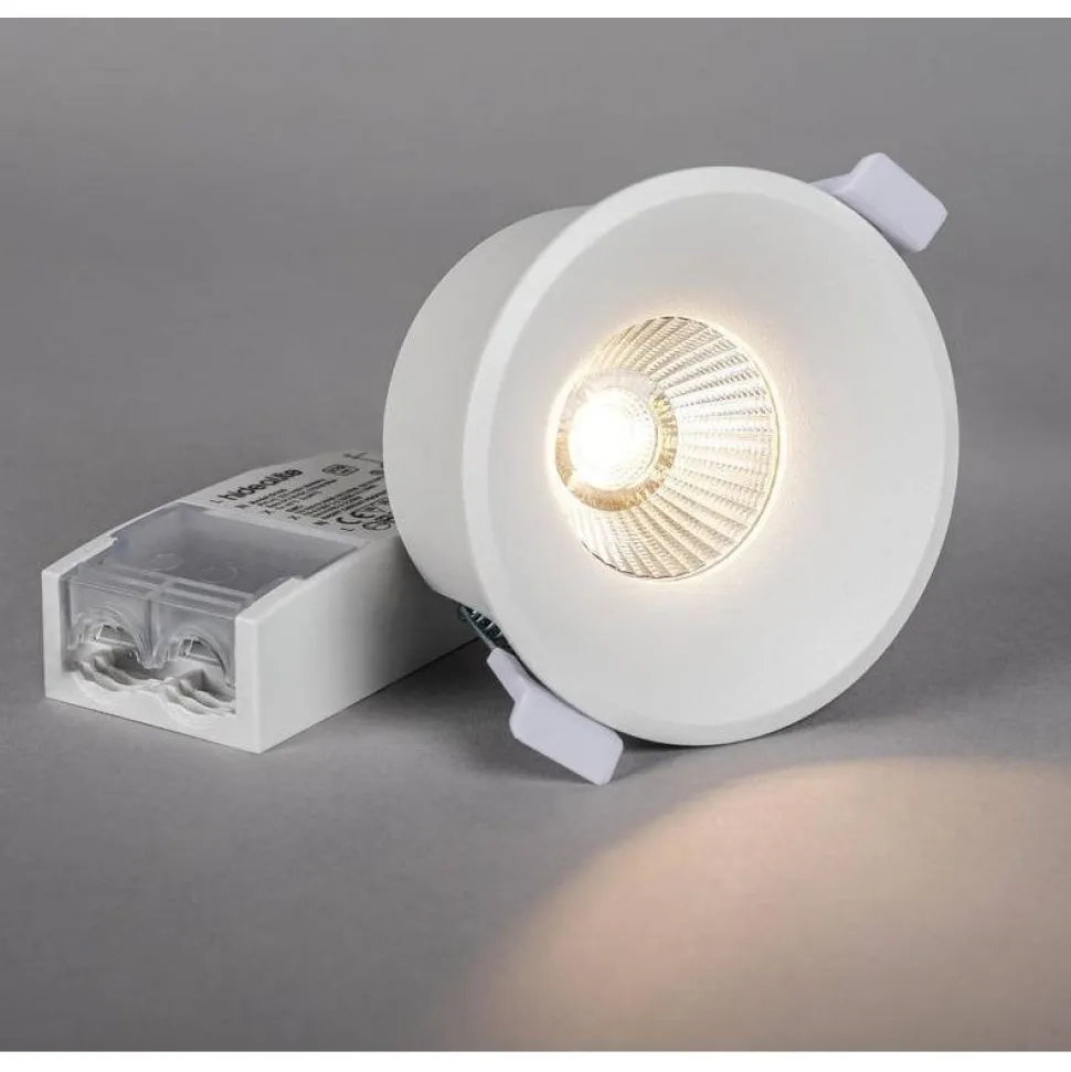 LED-alasvalo Hide-a-lite Optic Quick Deep ISO 2700K valkoinen