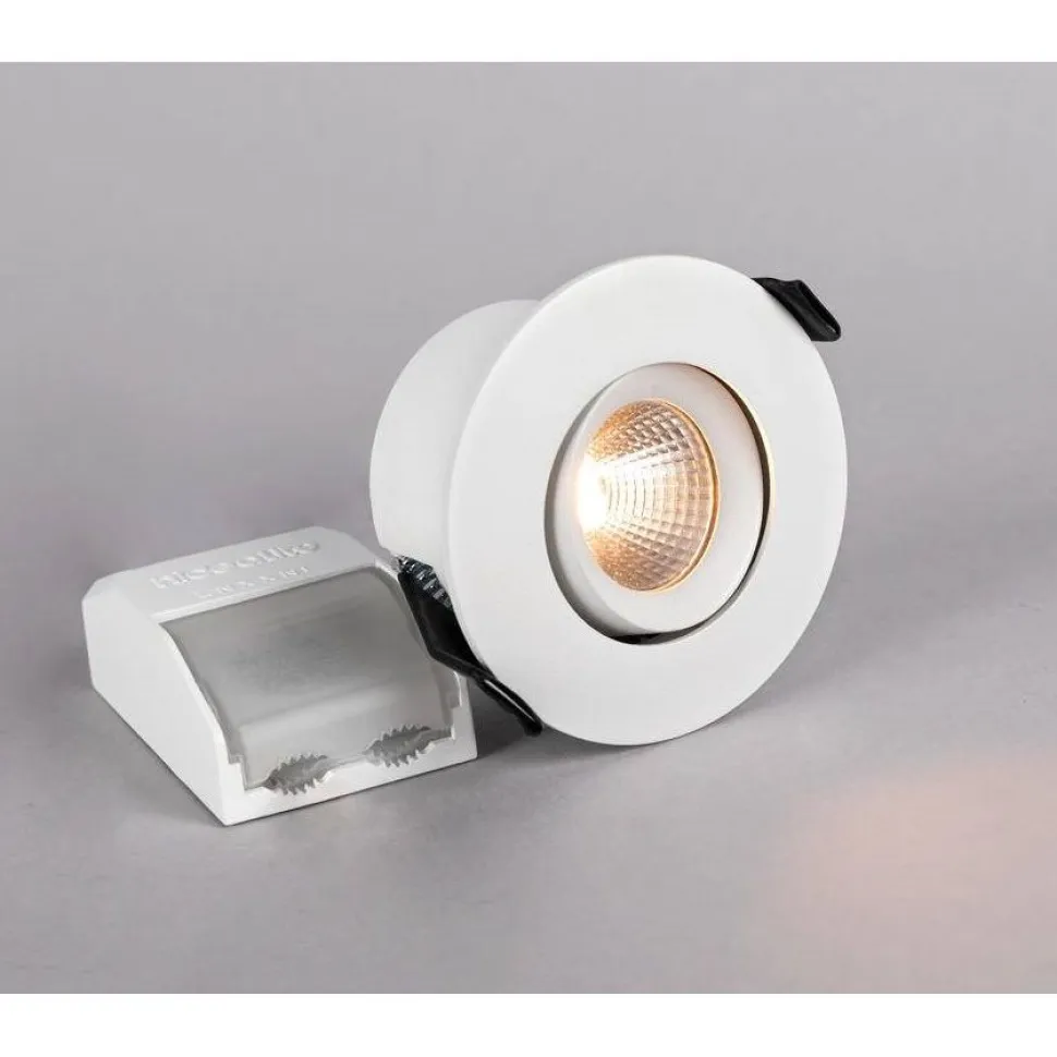 LED-alasvalo Hide-a-lite Optic S Quick ISO 4000K valkoinen