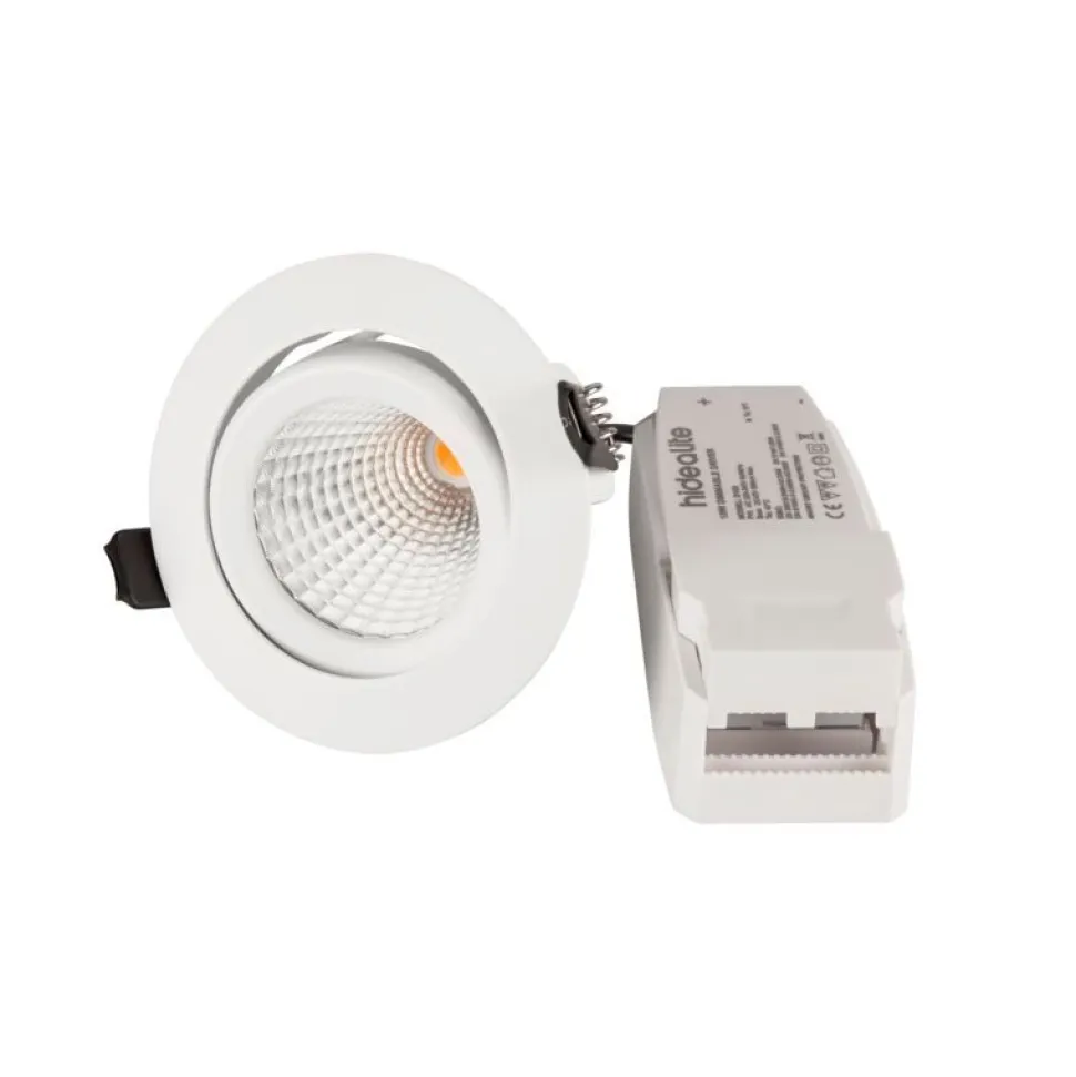 LED-alasvalo Hide-a-lite Optic XL Tilt 3000K