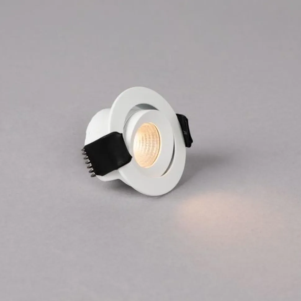 LED-alasvalo Hide-a-lite Optic XS Tilt 2700K valkoinen