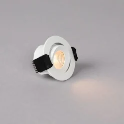 LED-alasvalo Hide-a-lite Optic XS Tilt Tune valkoinen
