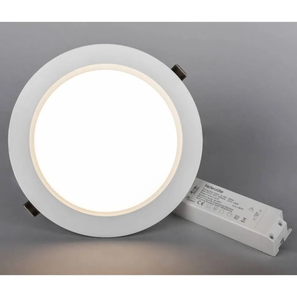 LED-alasvalo Hide-a-lite Plano Basic 230 valkoinen