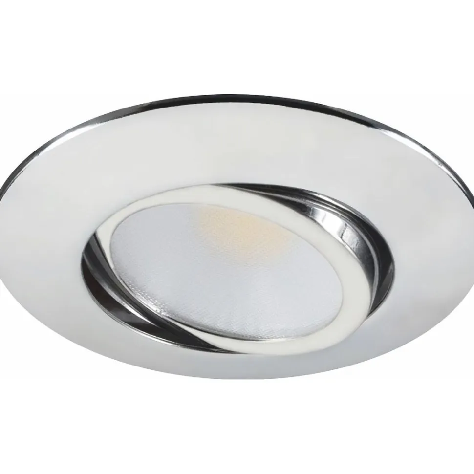 LED-alasvalo Malmbergs MD-230 5W, IP44, kromi