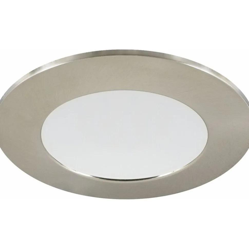 LED-alasvalo Malmbergs MD-232 10W, IP44, satiinikromi