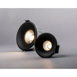 LED-alasvalon kehys Hide-a-lite Optic Deep XS musta