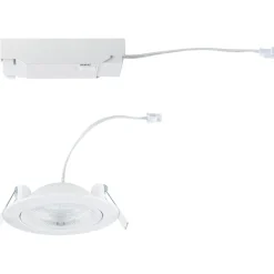 LED-alasvalo Paulmann Aumus Ø105mm upotettava 90° 5W 700lm himmennettävä 2700-6500K