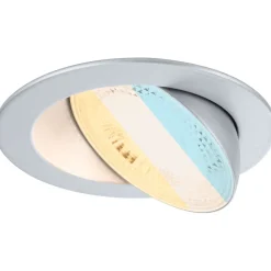 LED-alasvalo Paulmann Aumus Ø105mm upotettava 90° 5W 700lm himmennettävä 2700-6500K