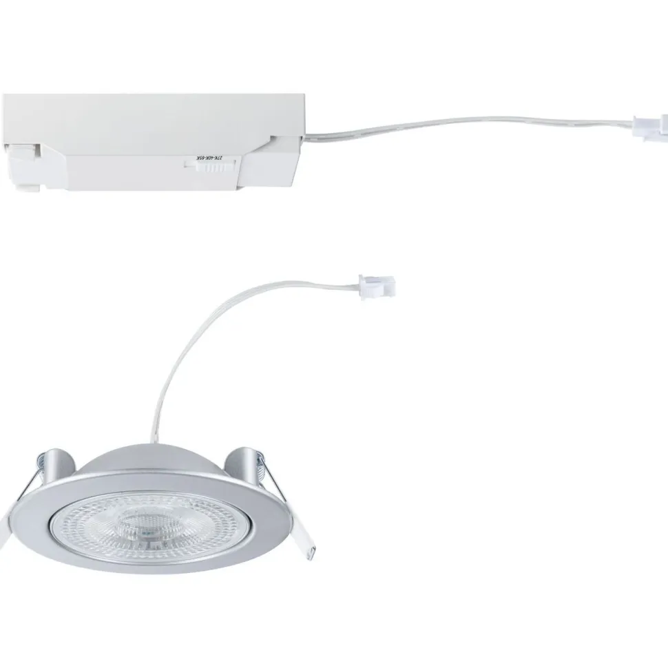 LED-alasvalo Paulmann Aumus Ø105mm upotettava 90° 5W 700lm himmennettävä 2700-6500K