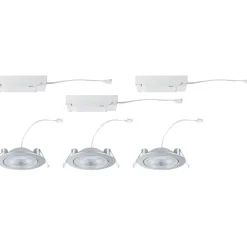 LED-alasvalo Paulmann Aumus Ø105mm upotettava 90° 5W 700lm himmennettävä 2700-6500K