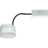 LED-alasvalo Paulmann Base Coin, 51mm, 5W, 370lm, 3000K, opaali