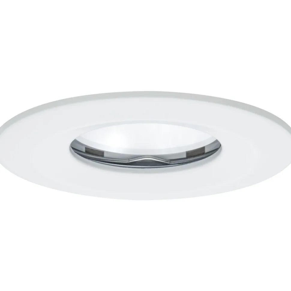 LED-Alasvalo Paulmann Coin Ø78mm himmennettävä IP65 2700K valkoinen