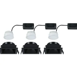 LED-alasvalo Paulmann Cole IP44 88x88mm 6W 470lm himmennettävä