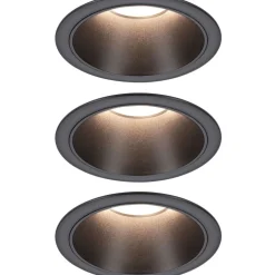 LED-alasvalo Paulmann Cole Ø88mm IP44 6W 470lm himmennettävä 2700K