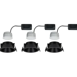 LED-alasvalo Paulmann Cole Ø88mm IP44 6W 470lm himmennettävä 2700K