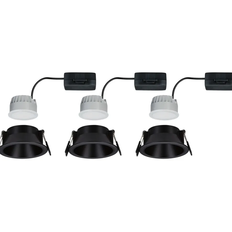 LED-alasvalo Paulmann Cole Ø88mm IP44 6W 470lm himmennettävä 2700K