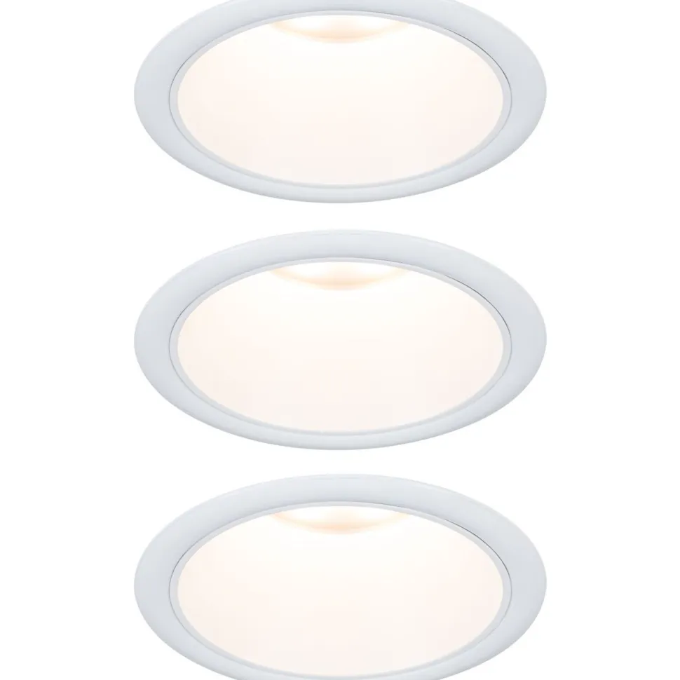 LED-alasvalo Paulmann Cole Ø88mm IP44 6W 470lm himmennettävä 2700K