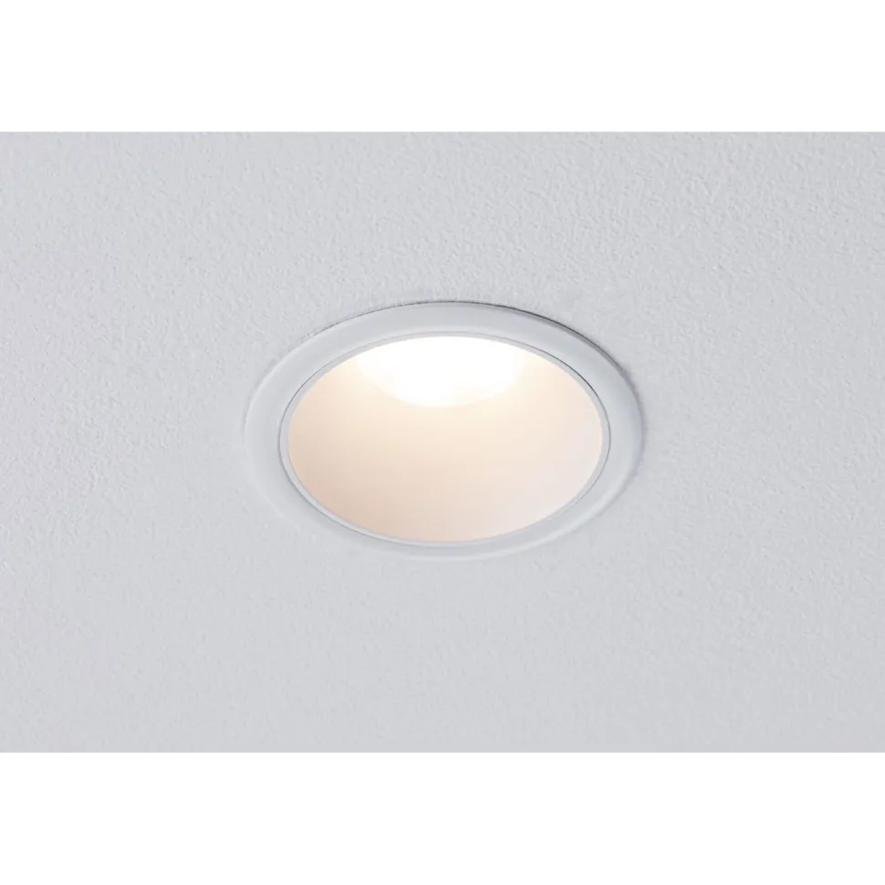 LED-alasvalo Paulmann Cole Ø88mm IP44 6W 470lm himmennettävä 2700K