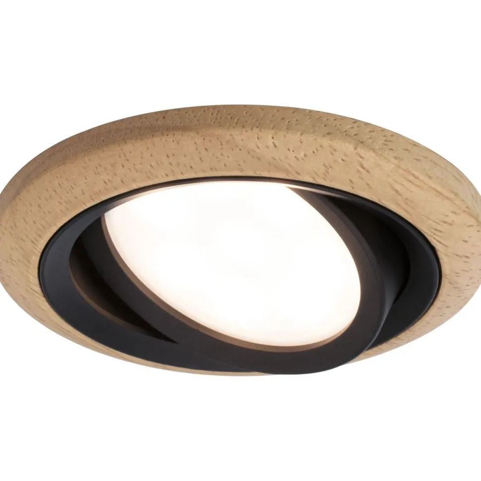 LED-alasvalo Paulmann Lanati Ø84mm upotettava 30° 6W 470lm 2700K