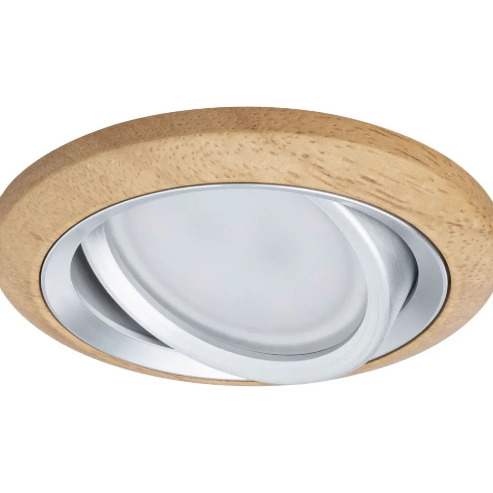 LED-alasvalo Paulmann Lanati Ø84mm upotettava 30° 6W 470lm 2700K