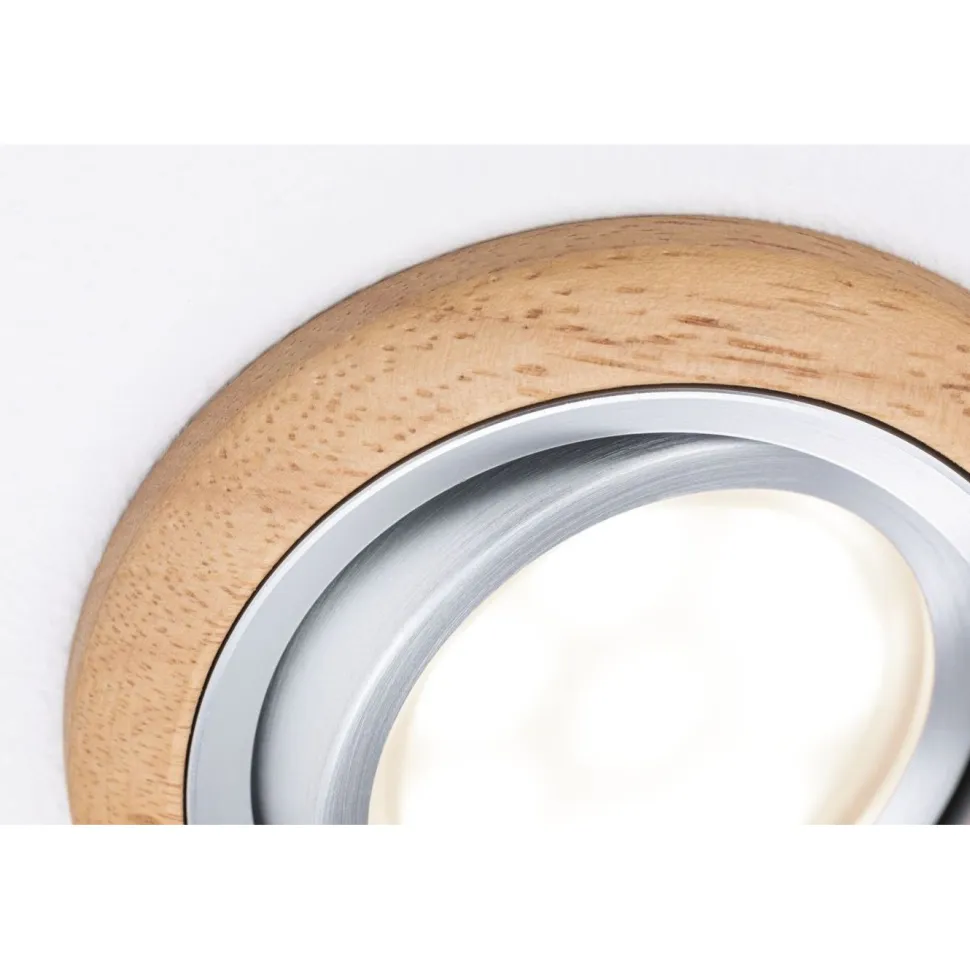 LED-alasvalo Paulmann Lanati Ø84mm upotettava 30° 6W 470lm 2700K
