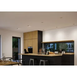 LED-alasvalo Paulmann Lanati Ø84mm upotettava 30° 6W 470lm 2700K