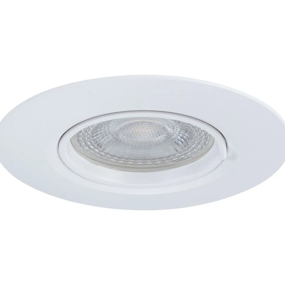 LED-alasvalo Paulmann Ø90mm GU10 max. 10W upotettava musta, 3kpl/pkt