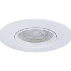 LED-alasvalo Paulmann Ø90mm GU10 max. 10W upotettava musta, 3kpl/pkt