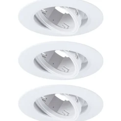 LED-alasvalo Paulmann Ø90mm kääntyvä 30° GU10 max. 10W upotettava, eri vaihtoehtoja