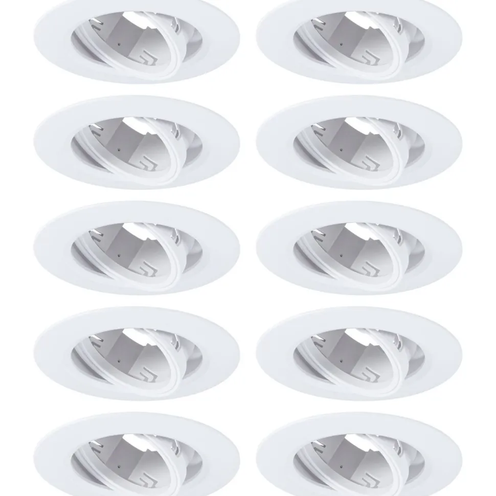 LED-alasvalo Paulmann Ø90mm kääntyvä 30° GU10 max. 10W upotettava, eri vaihtoehtoja