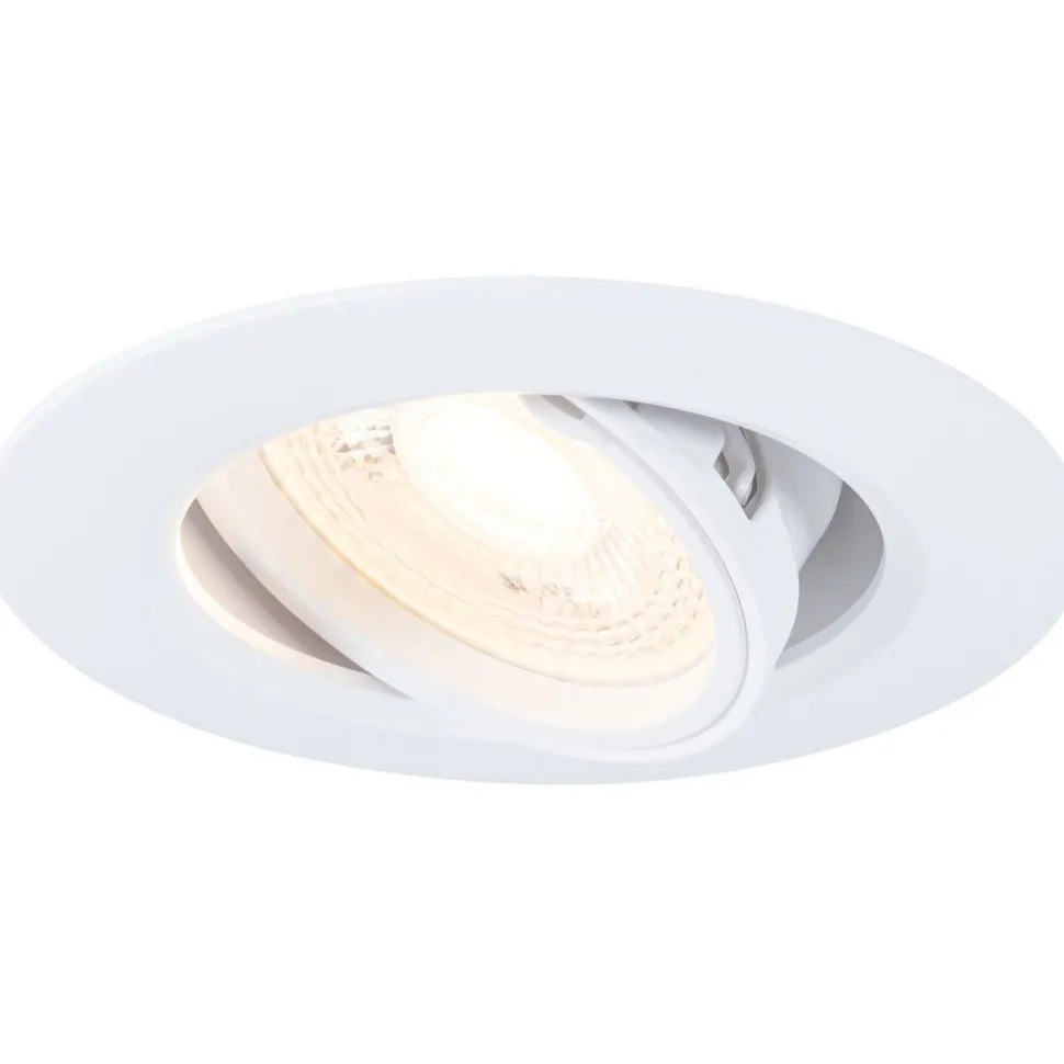LED-alasvalo Paulmann Ø90mm kääntyvä 30° GU10 max. 10W upotettava, eri vaihtoehtoja