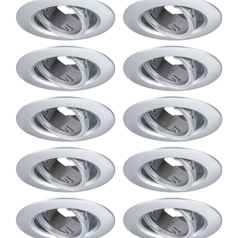 LED-alasvalo Paulmann Ø90mm kääntyvä 30° GU10 max. 10W upotettava, eri vaihtoehtoja