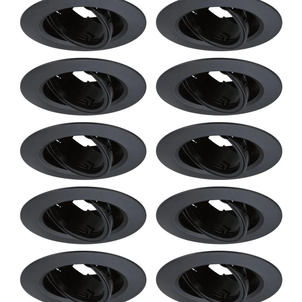LED-alasvalo Paulmann Ø90mm kääntyvä 30° GU10 max. 10W upotettava, eri vaihtoehtoja