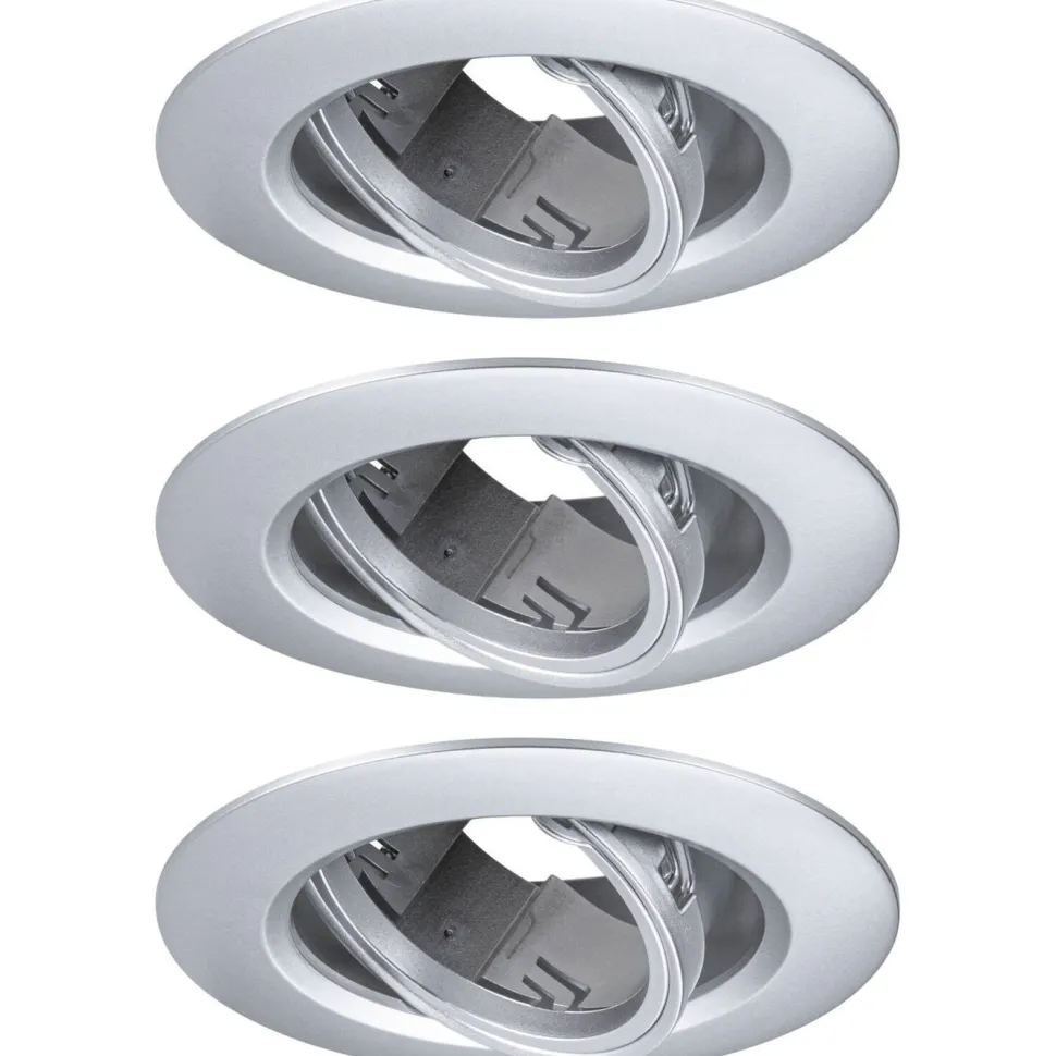LED-alasvalo Paulmann Ø90mm kääntyvä 30° GU10 max. 10W upotettava, eri vaihtoehtoja
