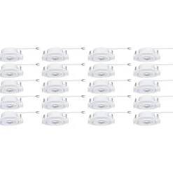 LED-alasvalo Paulmann Ø82mm kääntyvä 70° 4.8W 10x450lm 3000K valkoinen, eri määriä