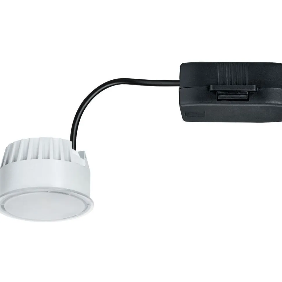 LED-alasvalo Paulmann Nova Coin, 51mm, 6W, 530lm, 4000K, satiini