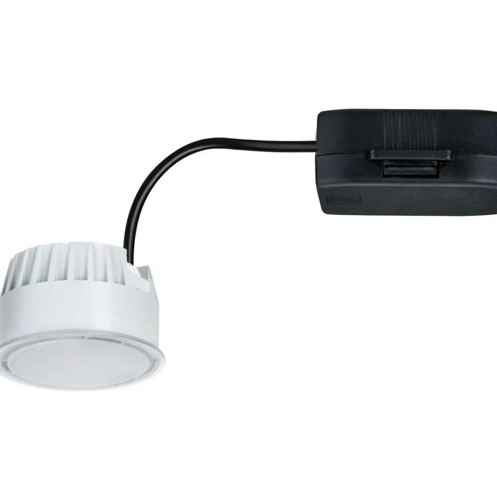 LED-alasvalo Paulmann Nova Coin, 51mm, 6W, 470lm, 2700K, satiini