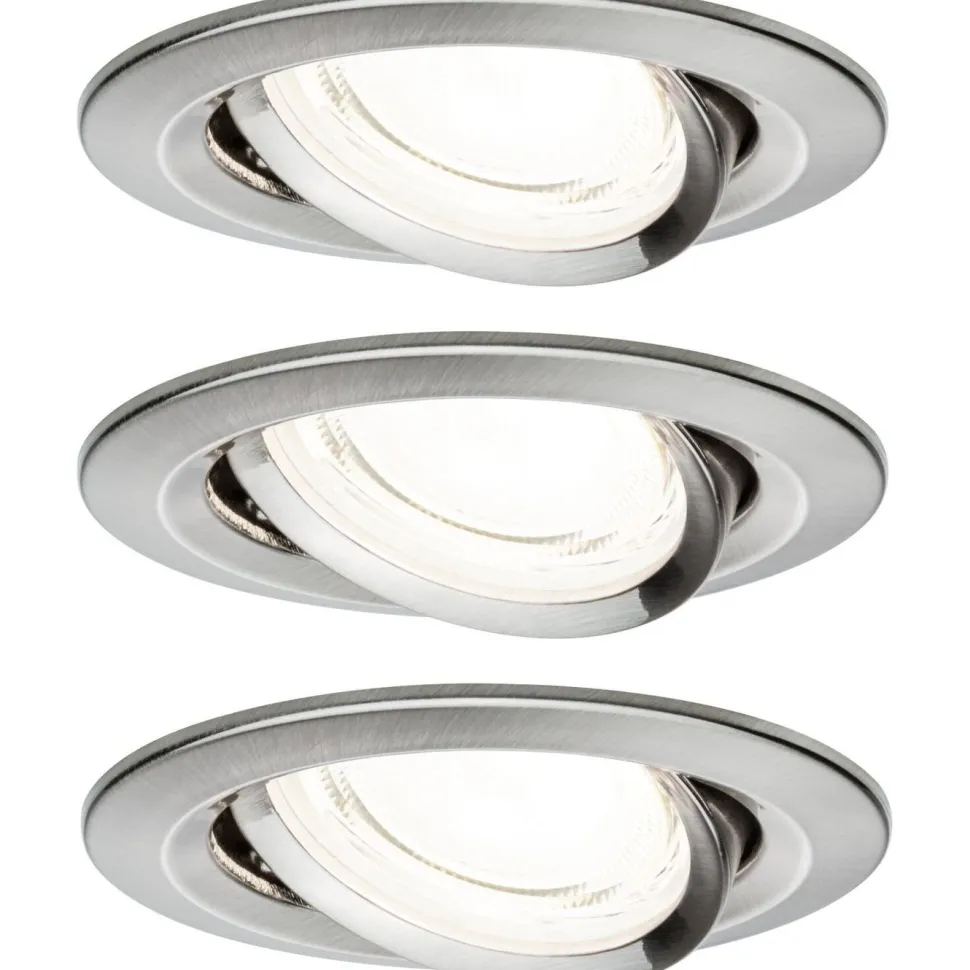 LED-alasvalo Paulmann Nova Coin Ø84mm 50° 2.8W 505lm 4000K upotettava