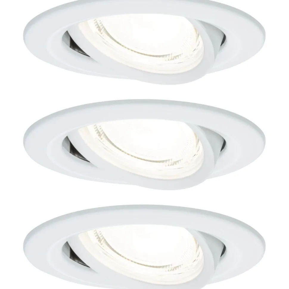 LED-alasvalo Paulmann Nova Coin Ø84mm 50° 2.8W 505lm 4000K upotettava