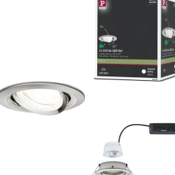 LED-alasvalo Paulmann Nova Coin Ø84mm 50° 2.8W 505lm 4000K upotettava