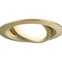 LED-alasvalo Paulmann Nova Coin Ø84mm 50° 6W 470lm 2700K upotettava mattakulta 3kpl/pkt