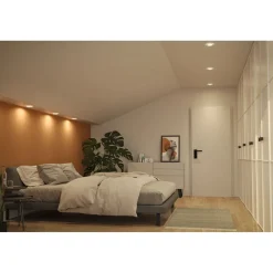 LED-alasvalo Paulmann Sormus IP65 Ø100mm 4.8/1.5W 560lm/180lm 3000K upotettava