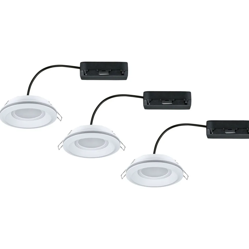 LED-alasvalo Paulmann Sormus IP65 Ø100mm 4.8/1.5W 560lm/180lm 3000K upotettava
