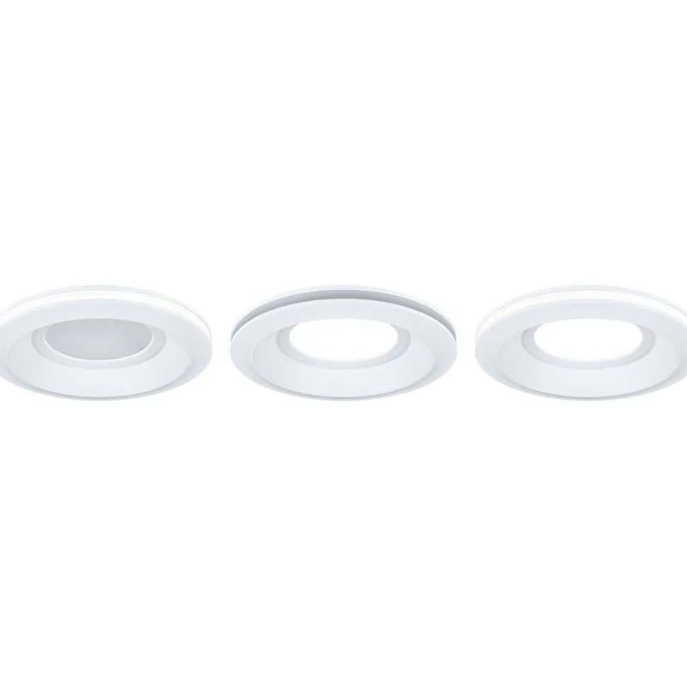 LED-alasvalo Paulmann Sormus IP65 Ø100mm 4.8/1.5W 560lm/180lm 3000K upotettava
