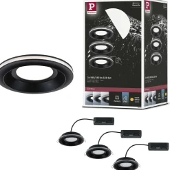 LED-alasvalo Paulmann Sormus IP65 Ø100mm 4.8/1.5W 560lm/180lm 3000K upotettava