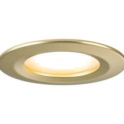 LED-alasvalo Paulmann 3-Step-Dim Nova Coin Basic IP44 Ø74mm 6W 470lm 2700K himmennettävä upotettava mattakulta 3kpl/pkt